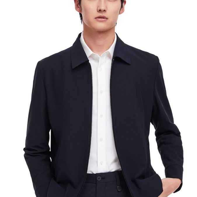 40 代 ファッション メンズ 洗練シルエット ビジネスジャケット