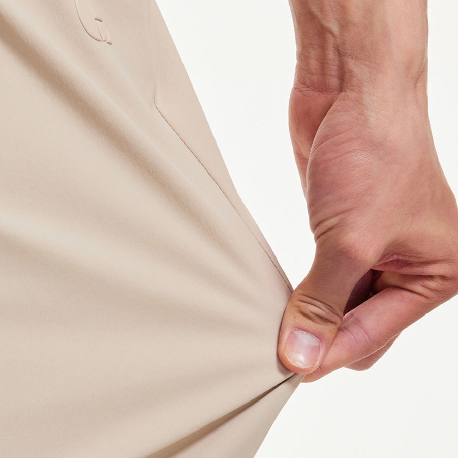 40 代 ファッション メンズ 極上ストレッチ ドレープパンツ
