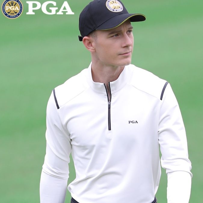 40 代 ファッション メンズ プレミアム ハーフジップ スポーツシャツ