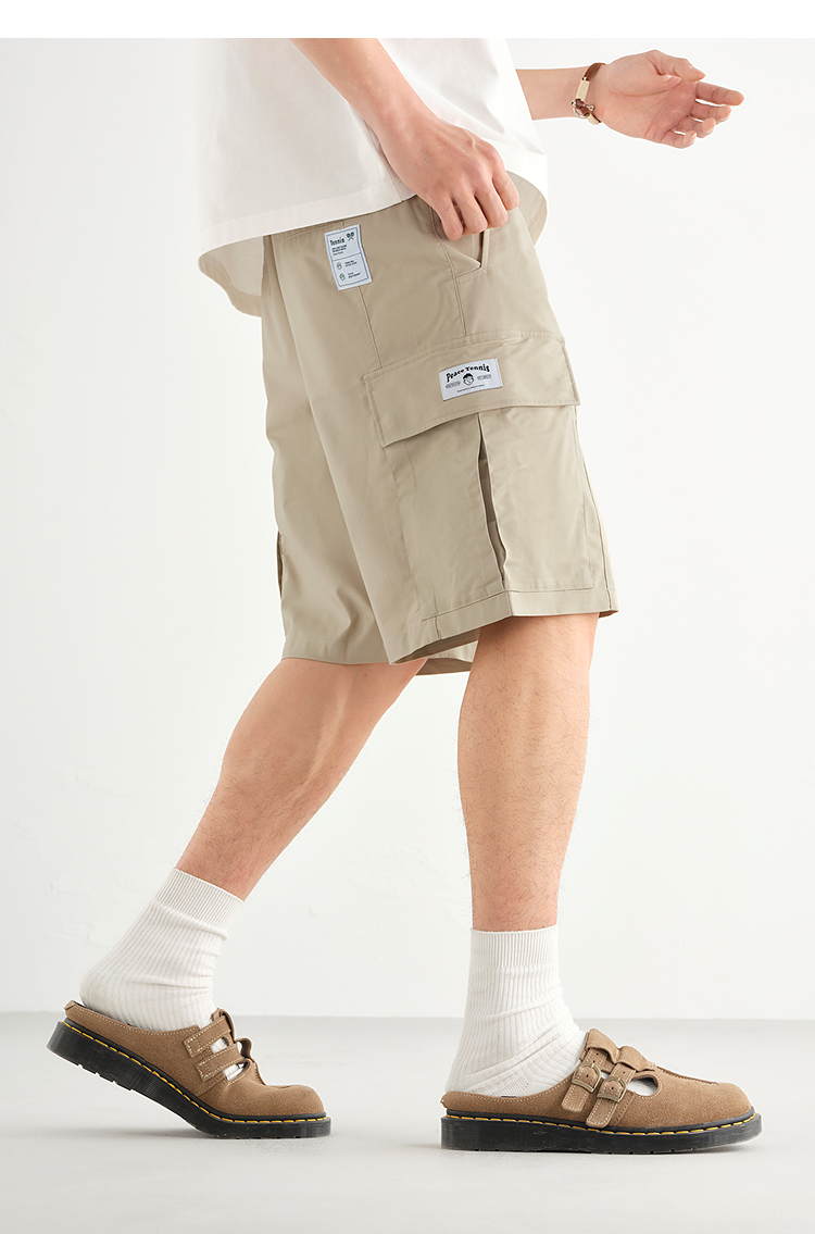 40 代 ファッション メンズ 機能性マルチポケットショートパンツ