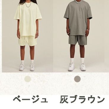 40 代 ファッション メンズ カラバリ豊富 無地Tシャツ・ハーフパンツ 上下セット