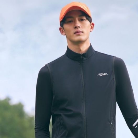 40 代 ファッション メンズ アスリートスタイルベストジャケット