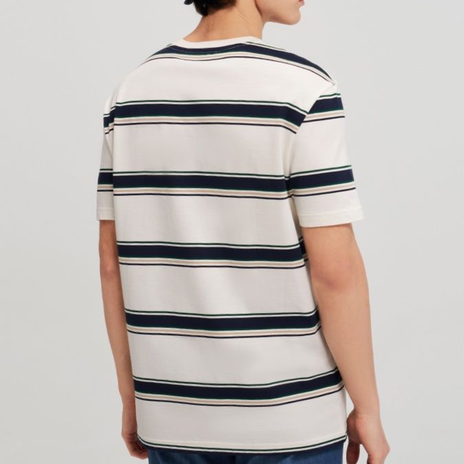 40 代 ファッション メンズ 大人の余裕が漂う洗練ボーダーティー