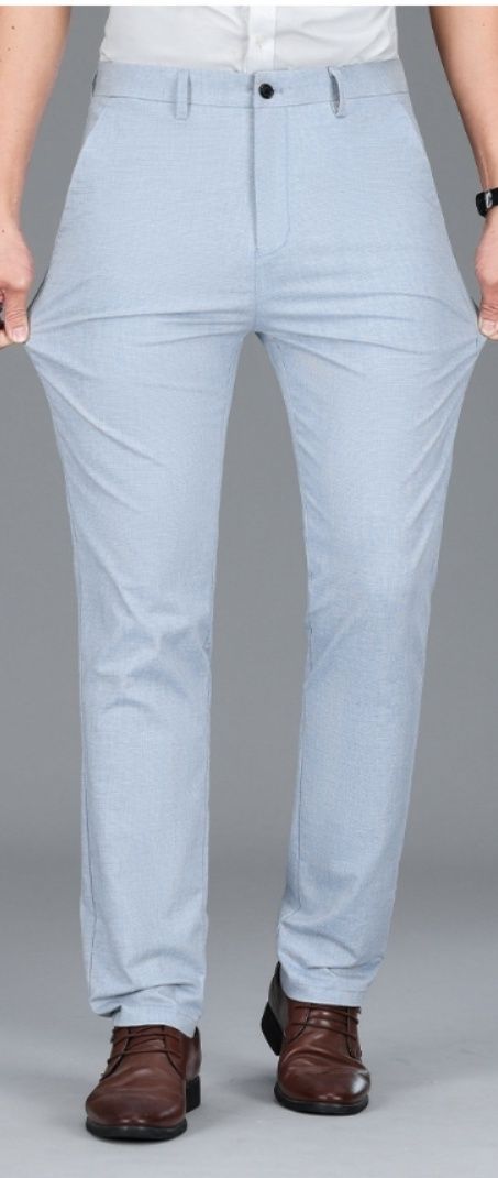 40代メンズファッション 大人の品格を高める伸縮素材スラックス パンツ