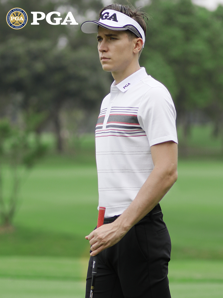 40 代 ファッション メンズ スポーティ ボーダー ポロシャツ