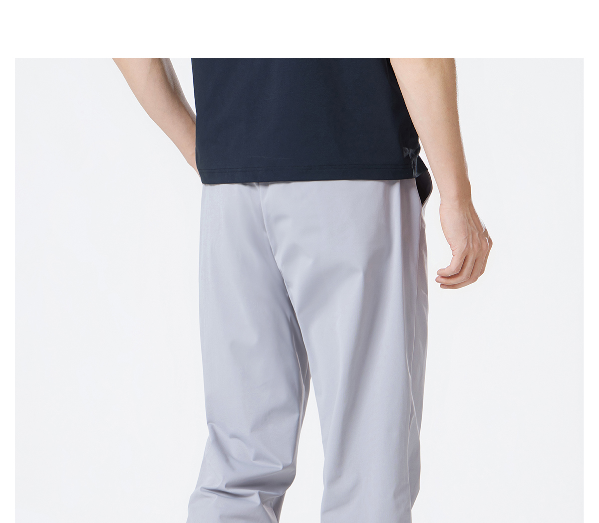40 代 ファッション メンズ しなやか動きやすいストレッチパンツ