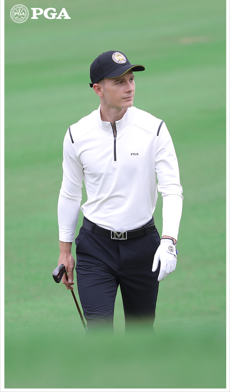 40 代 ファッション メンズ プレミアム ハーフジップ スポーツシャツ