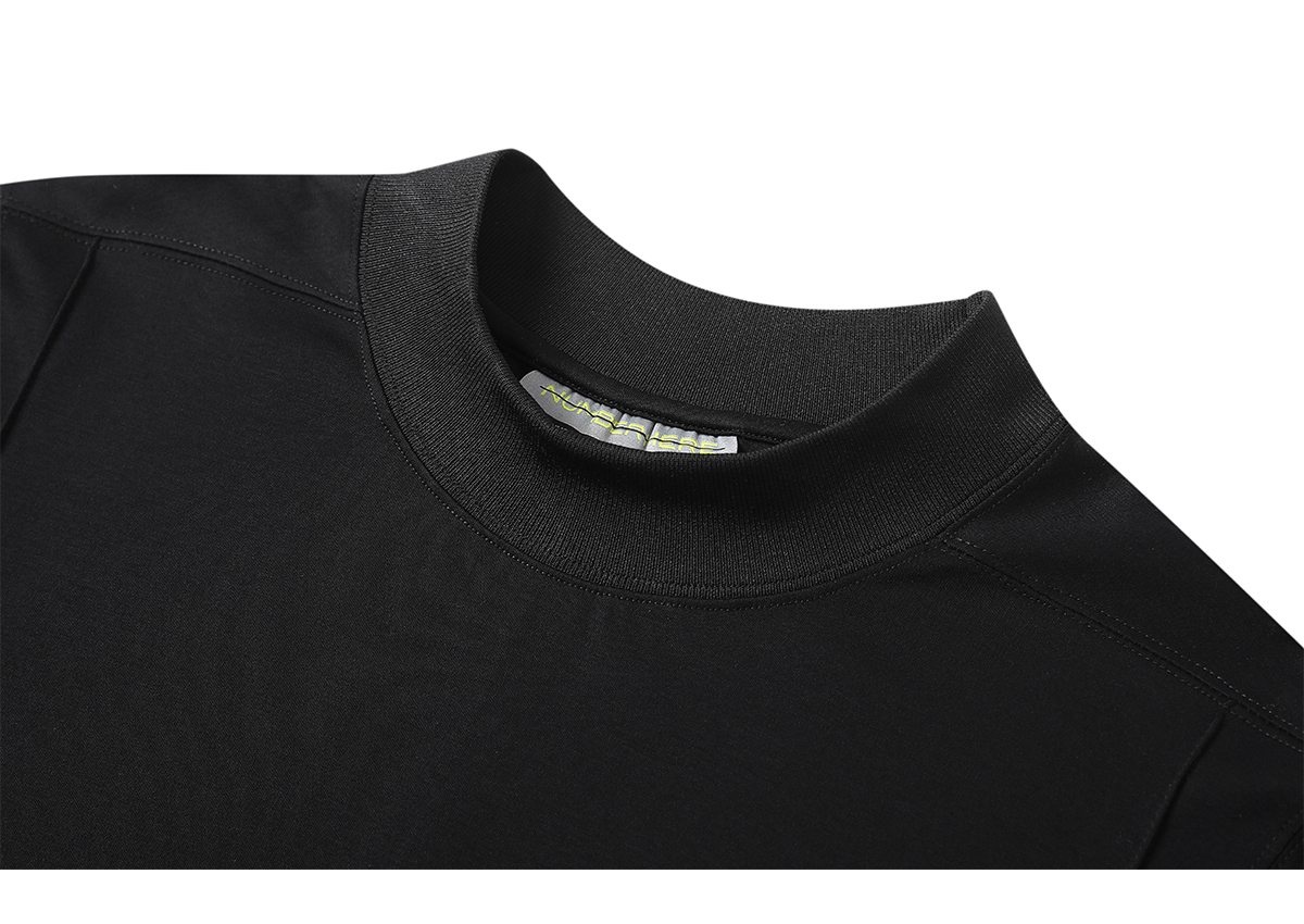40 代 ファッション メンズ 洗練シンプル 立体縫製長袖Tシャツ