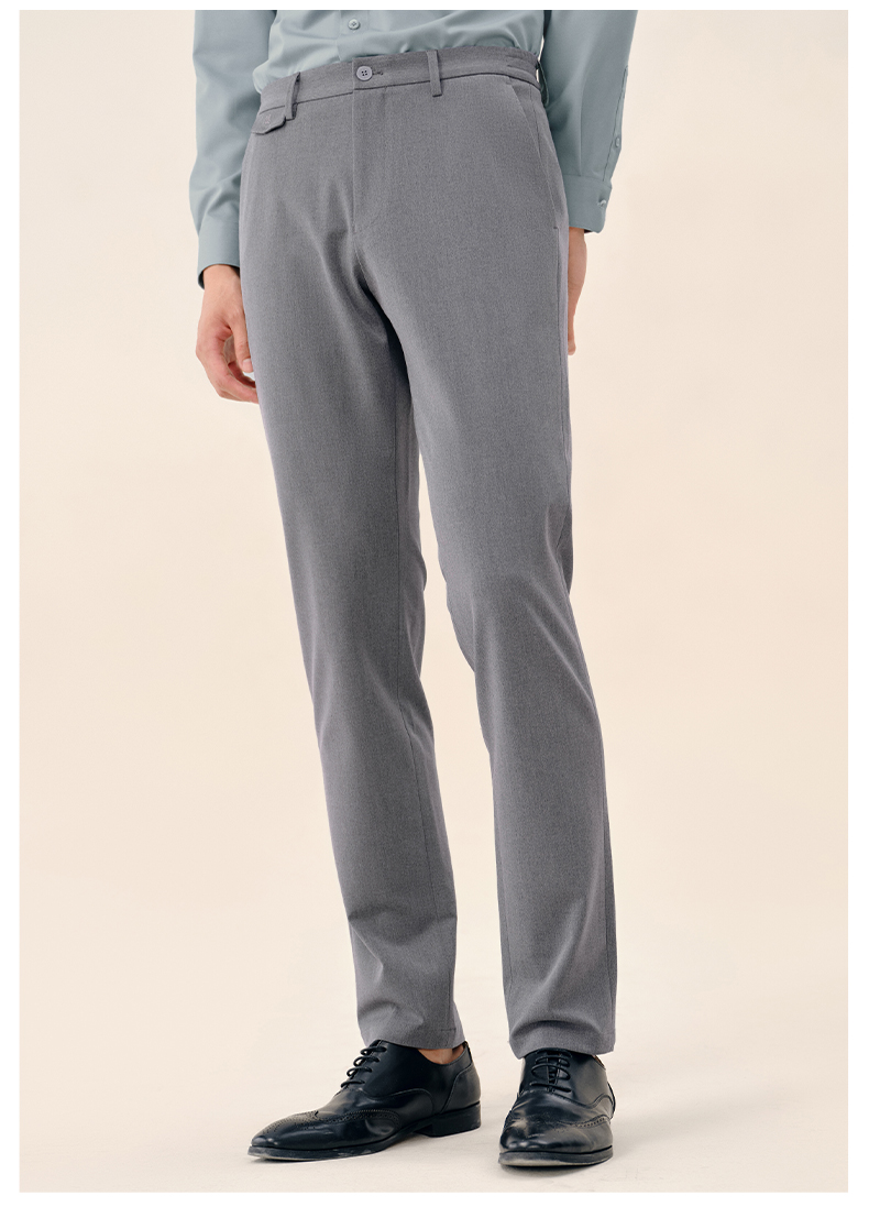 40 代 ファッション メンズ 洗練ストレッチスリムパンツ