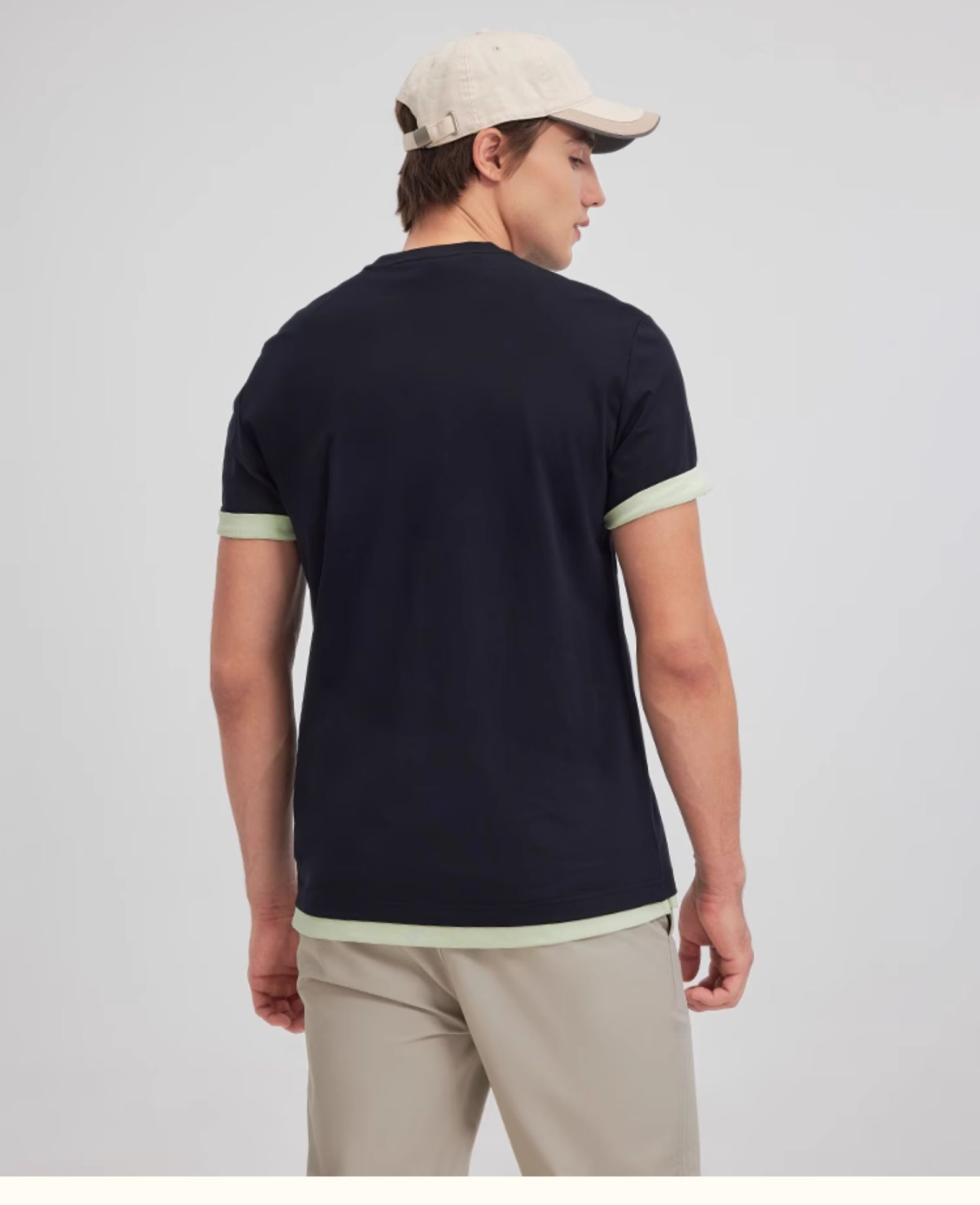 40 代 ファッション メンズ 洗練された大人の定番ワンポイントＴシャツ