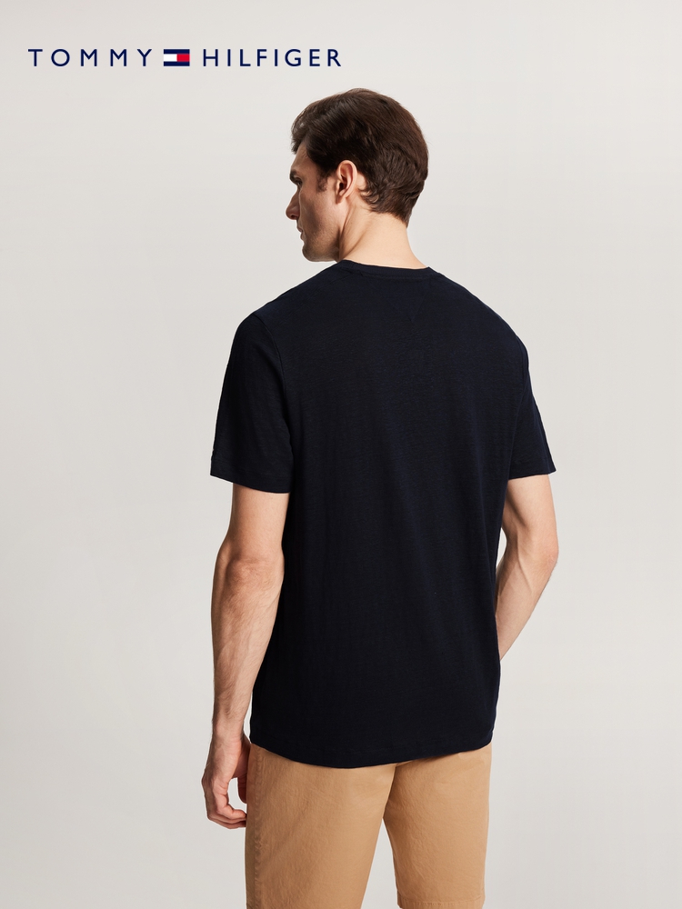 40 代 ファッション メンズ 上質クルーネック スタンダードTシャツ