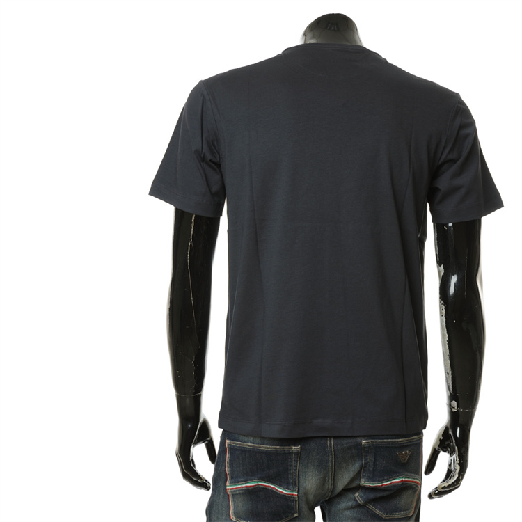 40 代 ファッション メンズ 洗練ポケット付き紳士Tシャツ