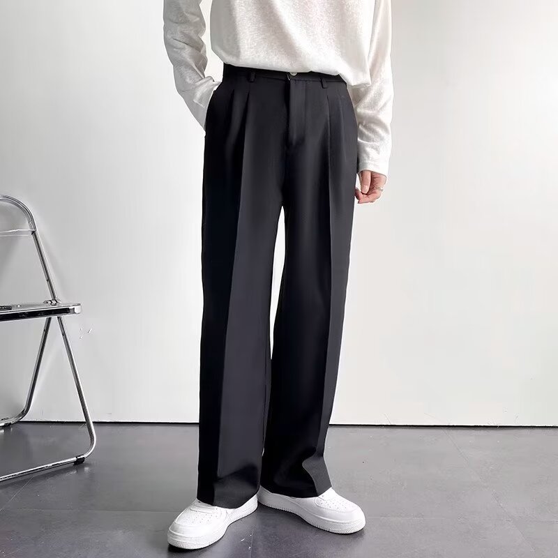 40 代 ファッション メンズ 【新作】大人のゆとりワイドパンツ 三色展開 M～3XL