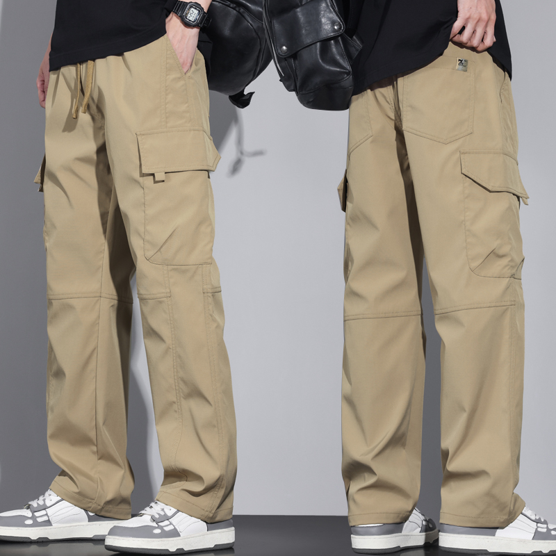 40 代 ファッション メンズ 大人のゆったり多機能カーゴパンツ