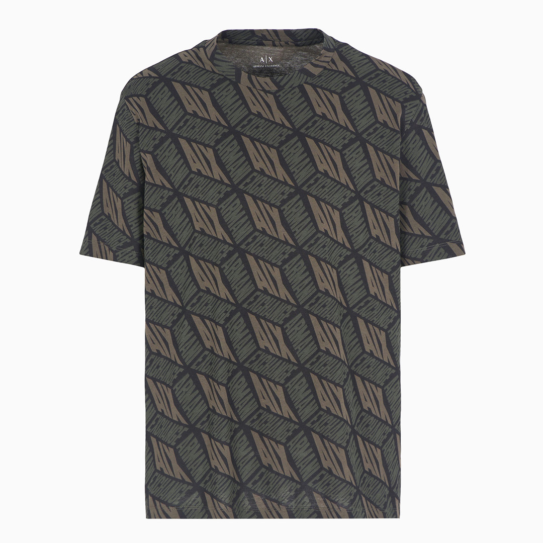 40 代 ファッション メンズ 立体幾何学模様 プレミアムTシャツ