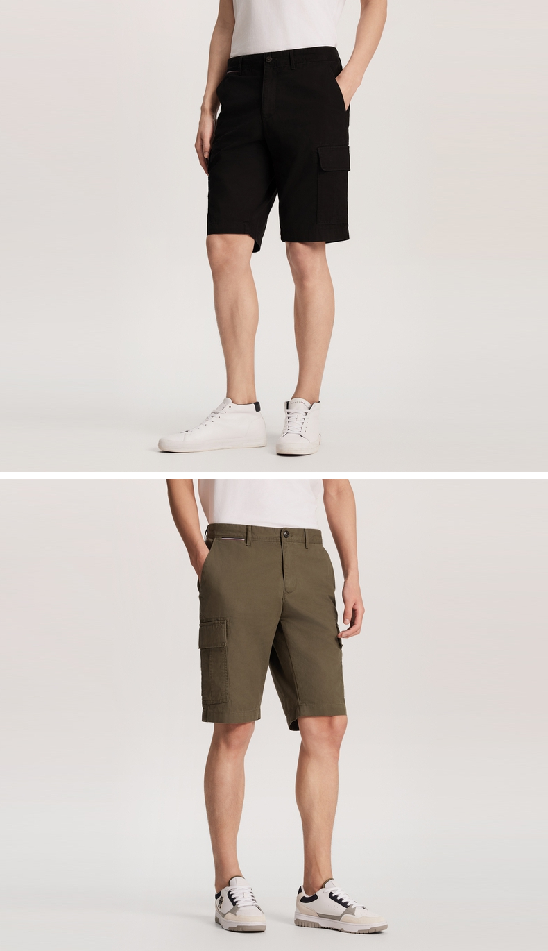 40 代 ファッション メンズ 大人のゆとりカーゴショートパンツ