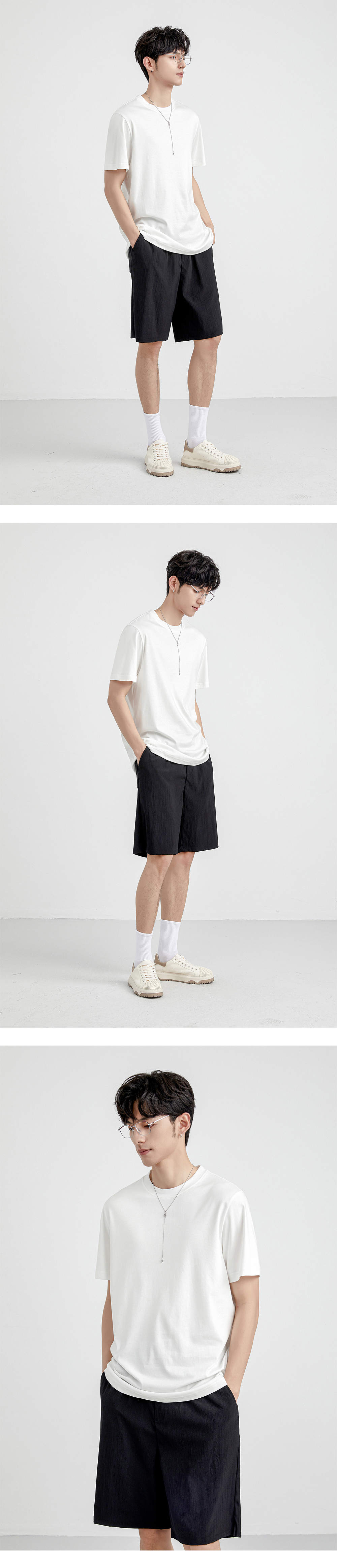 40 代 ファッション メンズ 洗練シルエット 大人の定番Tシャツ