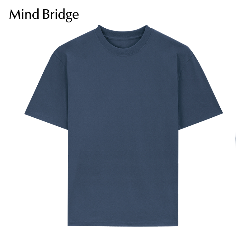 40 代 ファッション メンズ 上質コットン クルーネック 半袖Tシャツ
