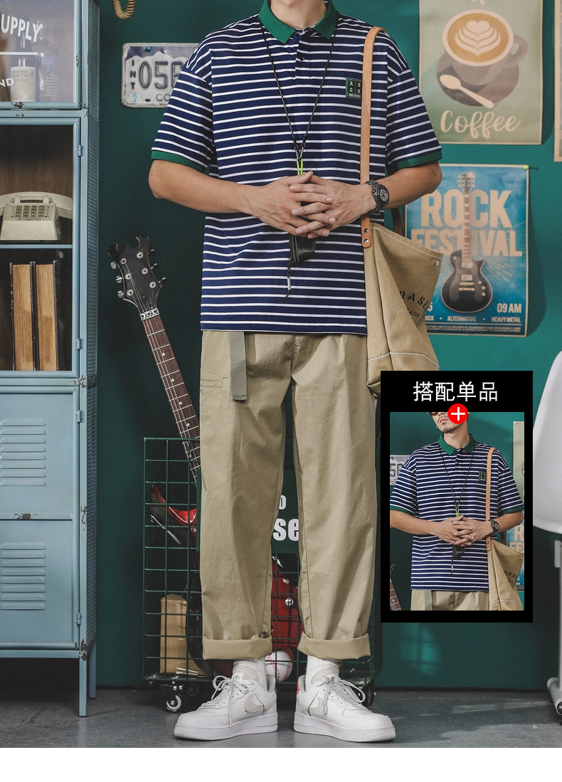40 代 ファッション メンズ リラックスワイドテーパードパンツ