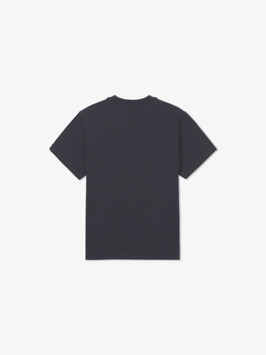 40 代 ファッション メンズ 職人技ステッチクルーネックTシャツ