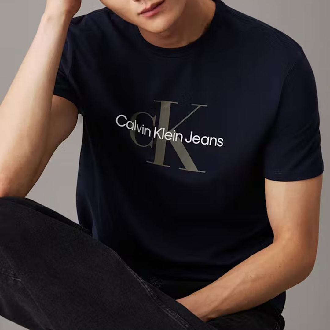 40 代 ファッション メンズ クラシック モノグラム 紳士Tシャツ