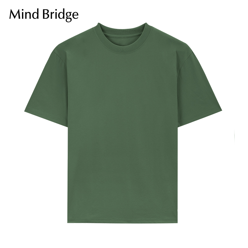 40 代 ファッション メンズ 上質コットン クルーネック 半袖Tシャツ