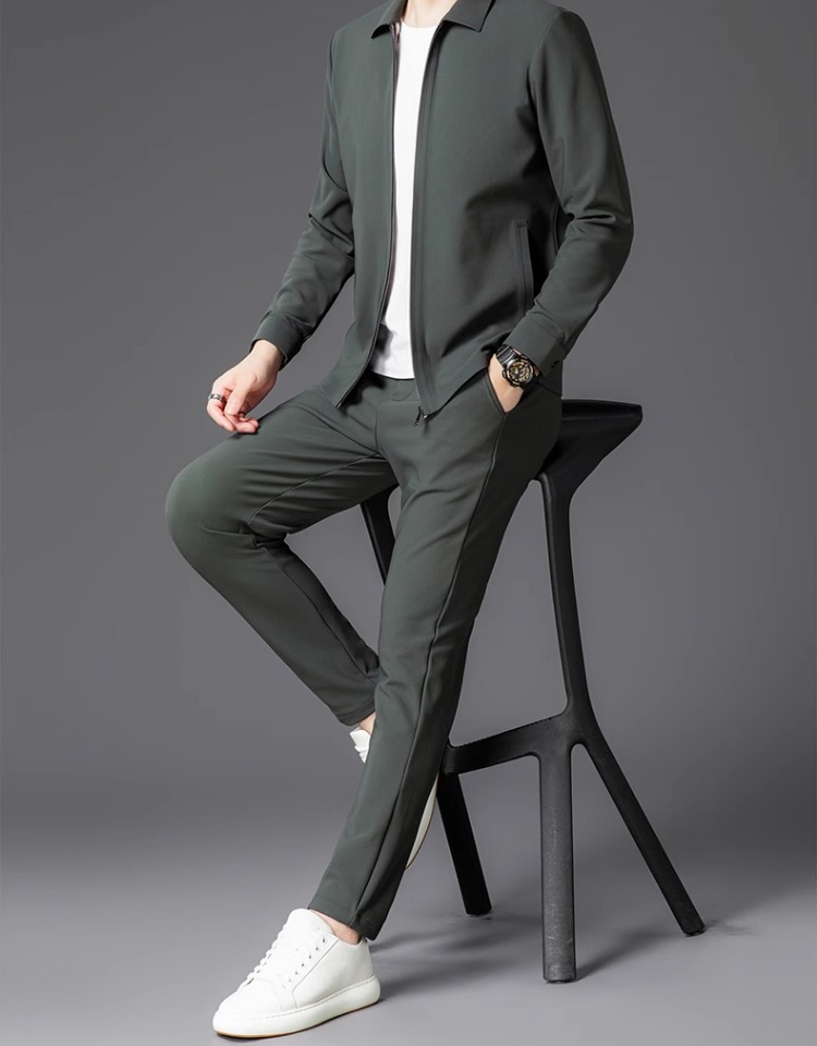 40 代 ファッション メンズ 洗練シルエット セットアップジャケット