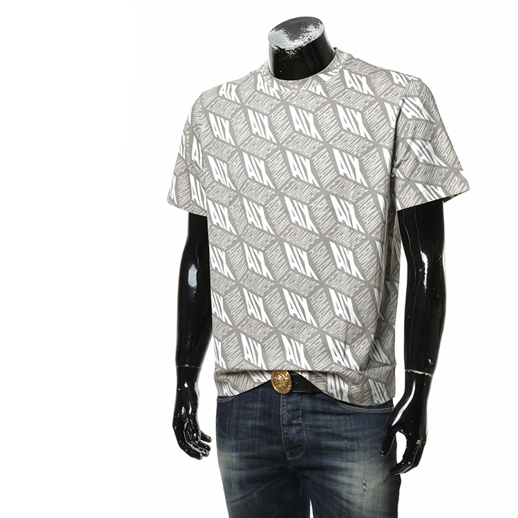 40 代 ファッション メンズ 立体幾何学模様 プレミアムTシャツ