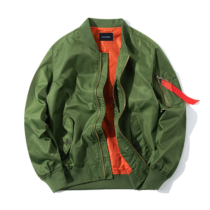 40 代 ファッション メンズ 薄手軍服風ジャケット メンズ 飛行隊型外套 多色展開
