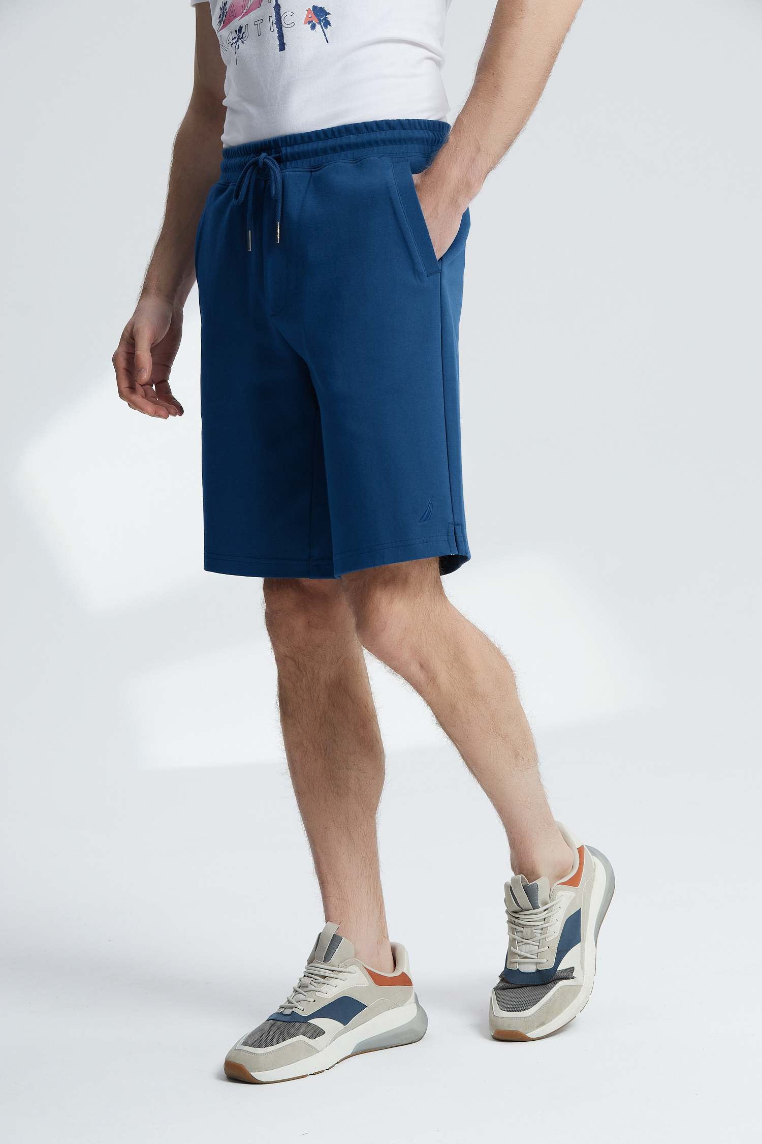 40 代 ファッション メンズ 柔らか素材の快適ショートパンツ