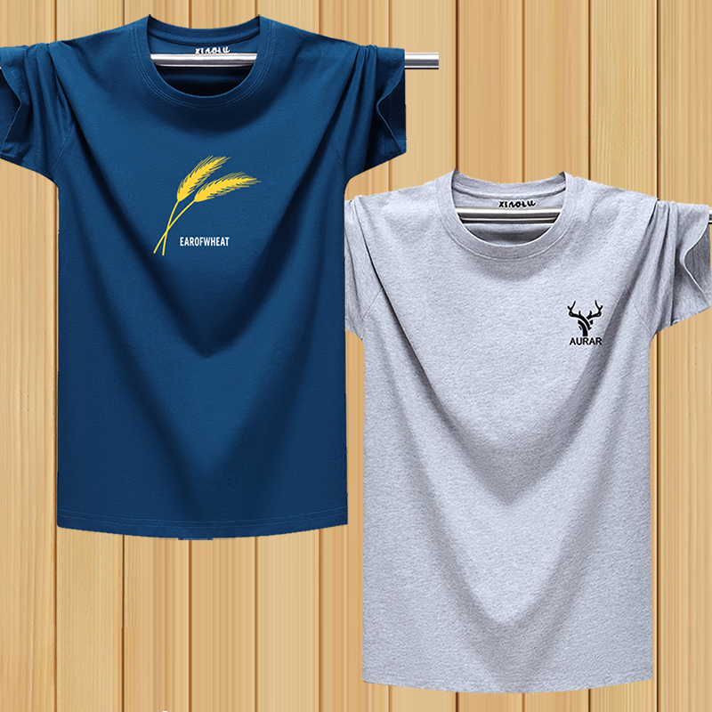 40 代 ファッション メンズ 山岳シルエット ロゴ入り半袖Tシャツ