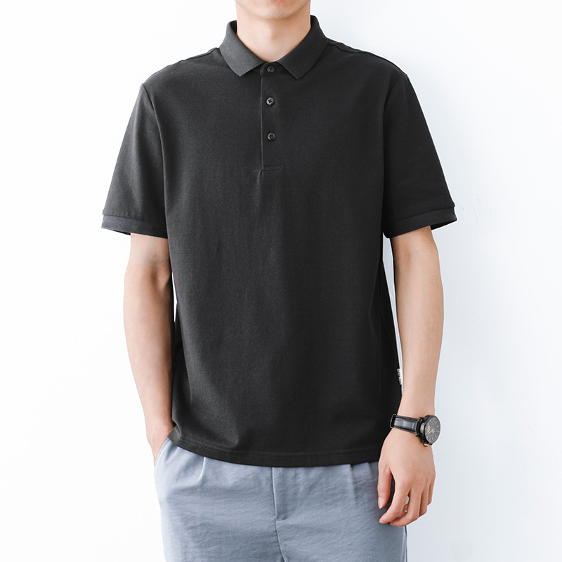 40 代 ファッション メンズ 上質シルエット ポロシャツ
