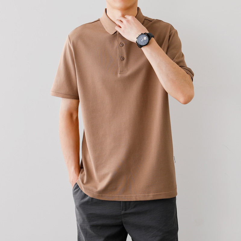40 代 ファッション メンズ 上質シルエット ポロシャツ