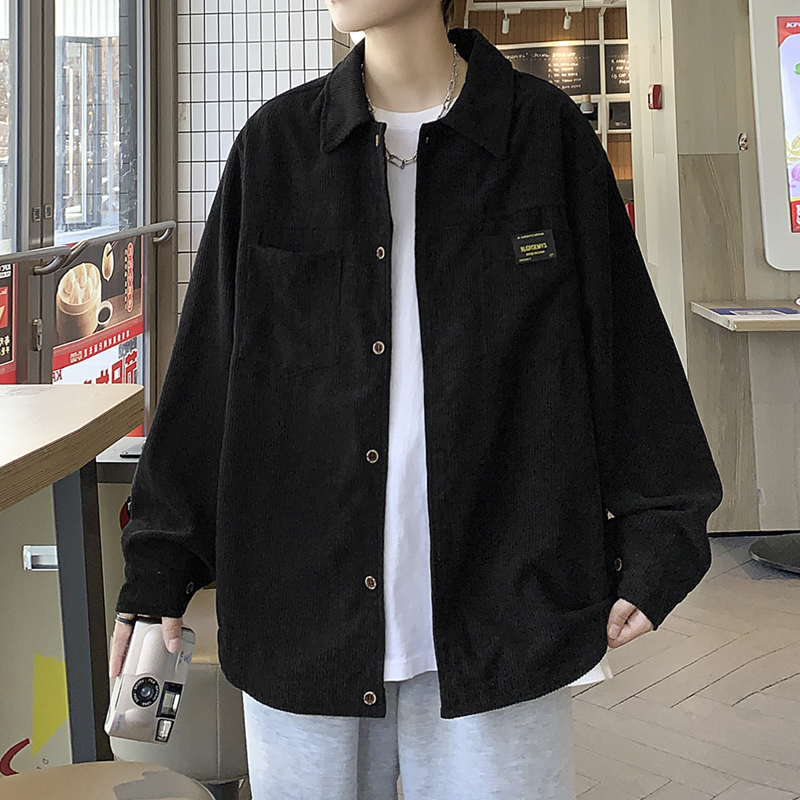 40 代 ファッション メンズ 大人の余裕コーデュロイシャツジャケット