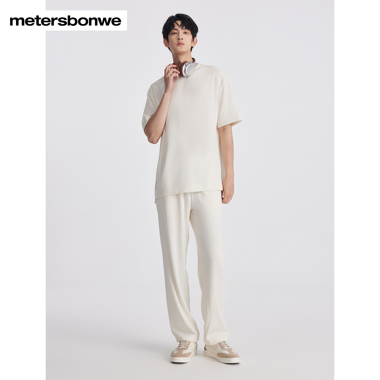 40 代 ファッション メンズ プレミアム リラックスストレートパンツ