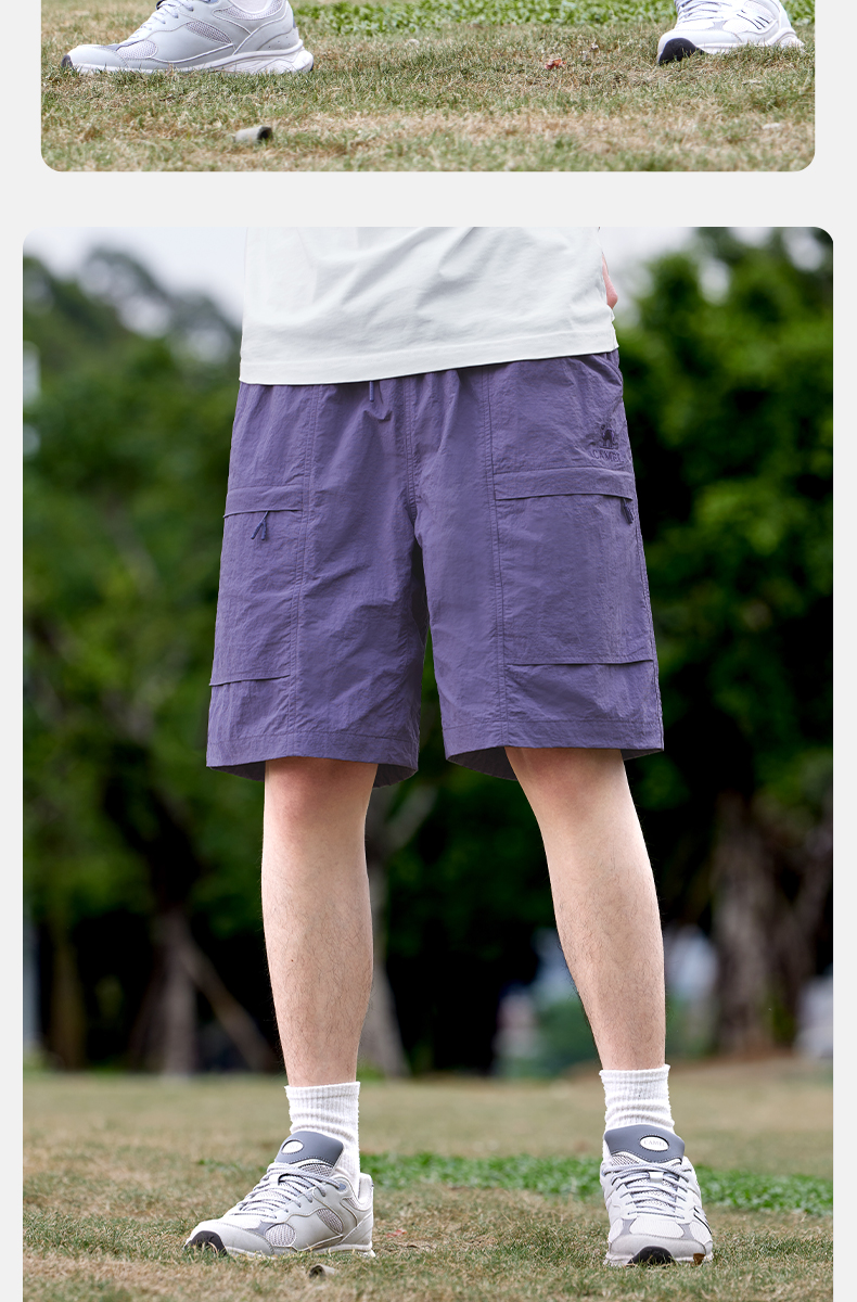 40 代 ファッション メンズ 快適ゆったりショートパンツ