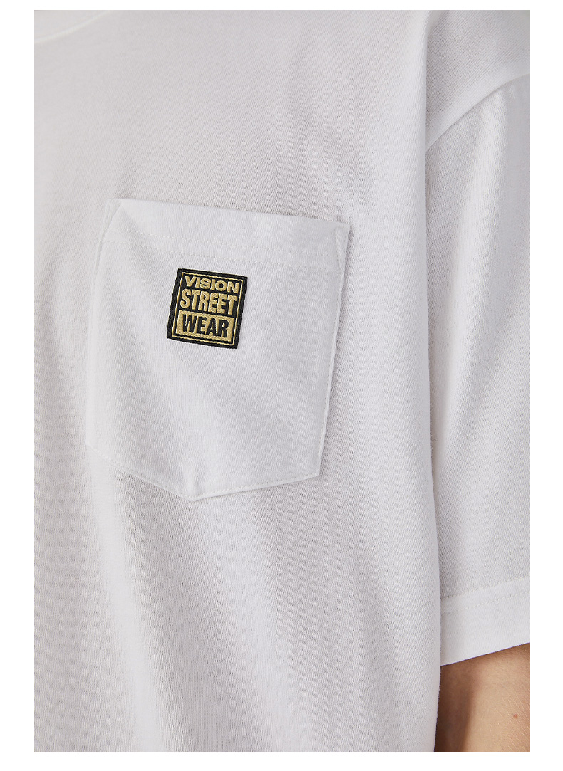 40 代 ファッション メンズ 胸ポケット付き 大人の定番Tシャツ