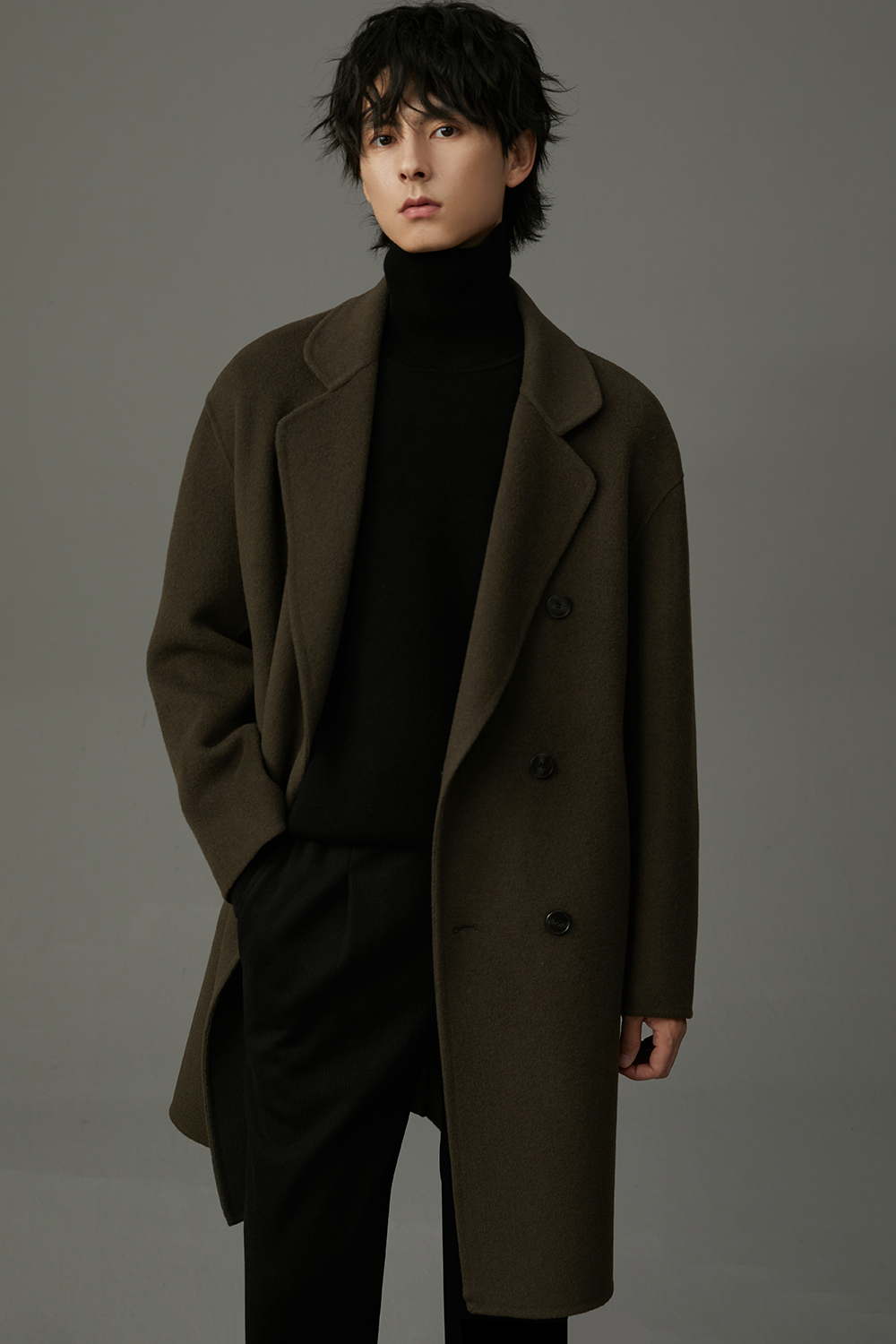 40 代 ファッション メンズ 洗練大人の圧倒的存在感ダブルジャケット