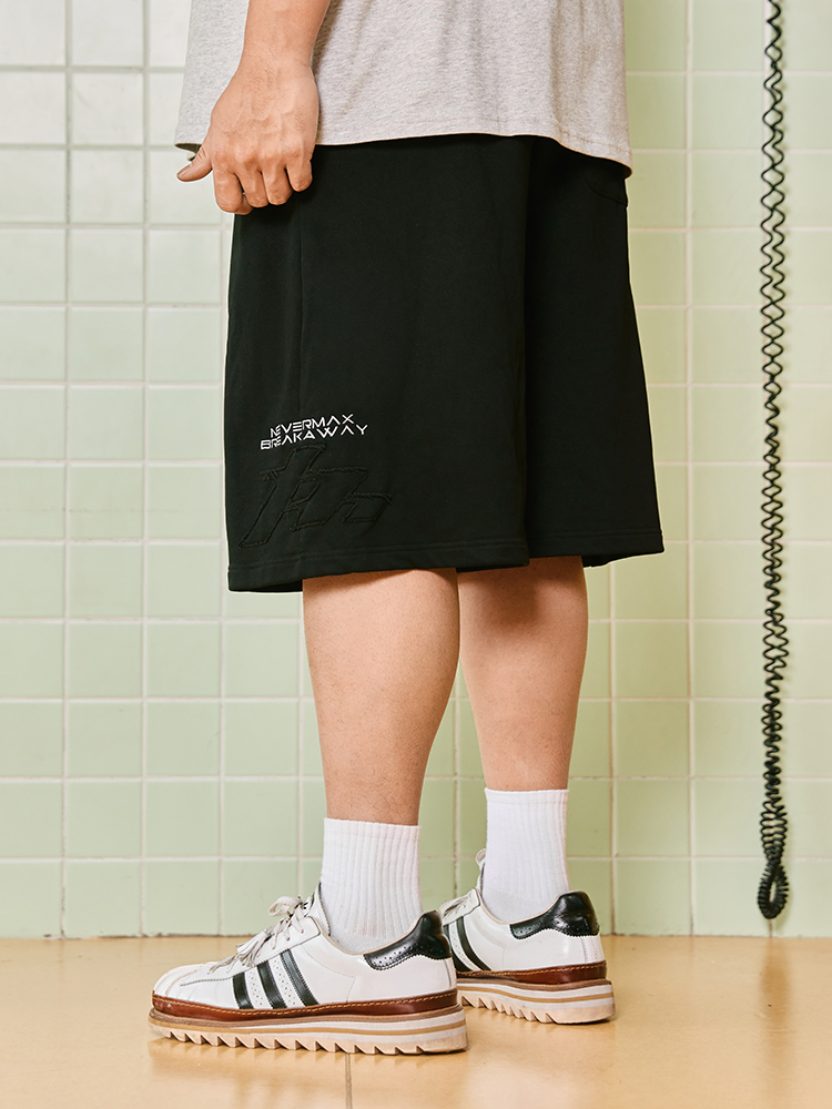 40 代 ファッション メンズ ゆとりの美しさ ワイドハーフパンツ