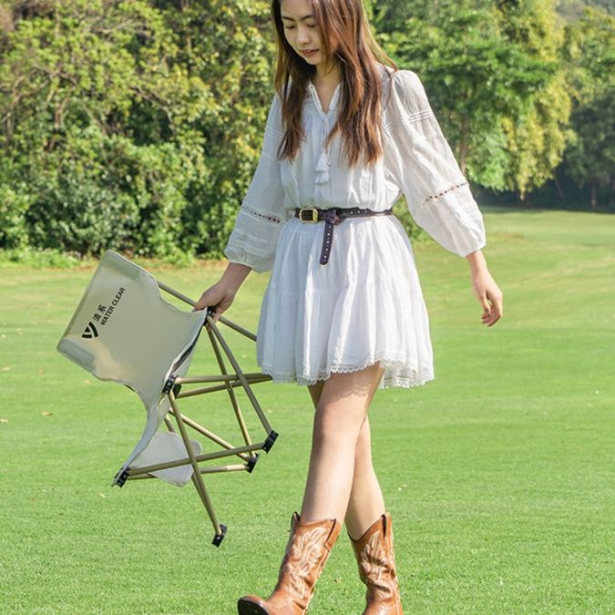 アウトドアチェア 高強度コンパクト折りたたみチェア