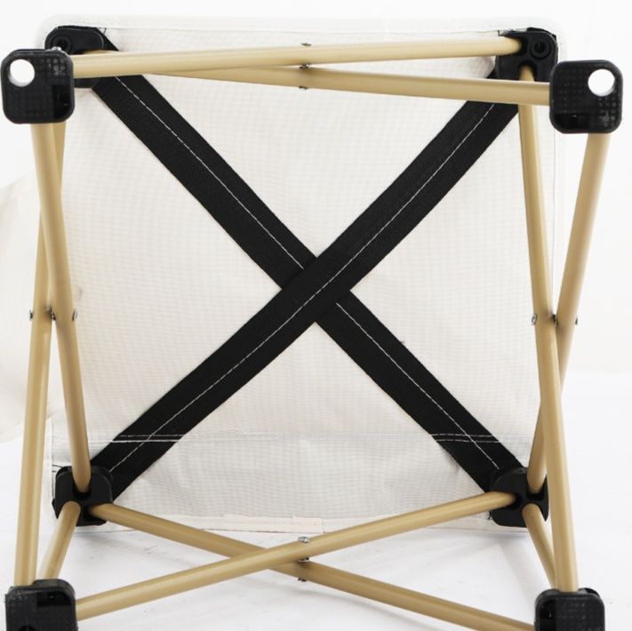 アウトドアチェア 背もたれ付き折りたたみ式軽量携帯コンパクト椅子