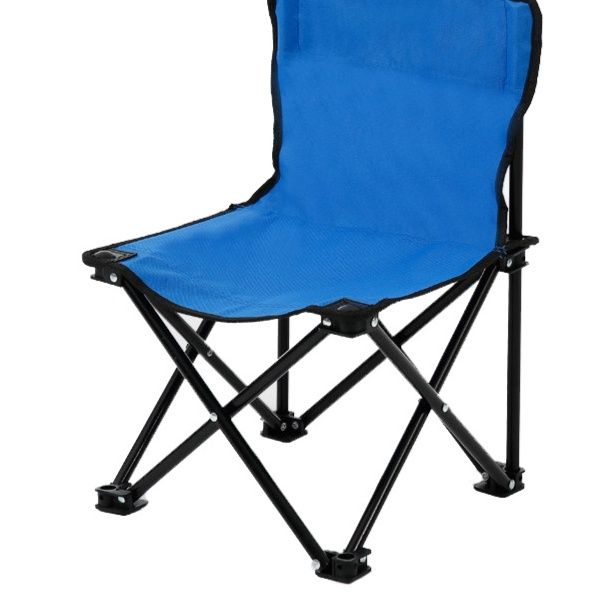 アウトドアチェア 軽量折りたたみ式背もたれ付きコンパクトチェア