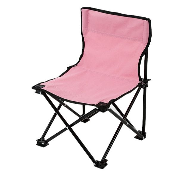 アウトドアチェア 軽量折りたたみ式背もたれ付きコンパクトチェア