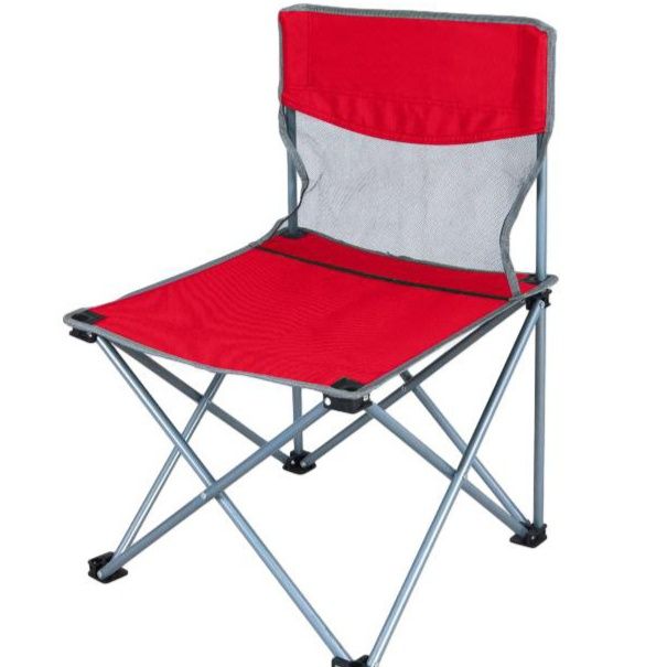 アウトドアチェア 軽量折りたたみ式背もたれ付きコンパクト携帯椅子
