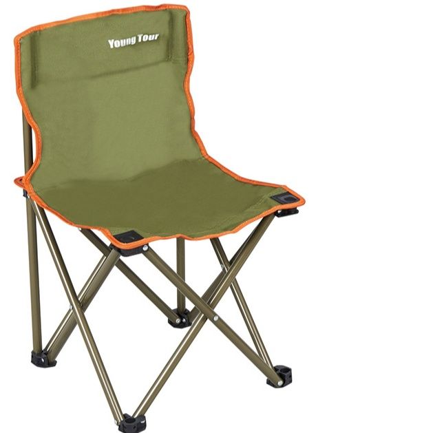 アウトドアチェア 軽量折りたたみ式背もたれ付きコンパクト携帯椅子