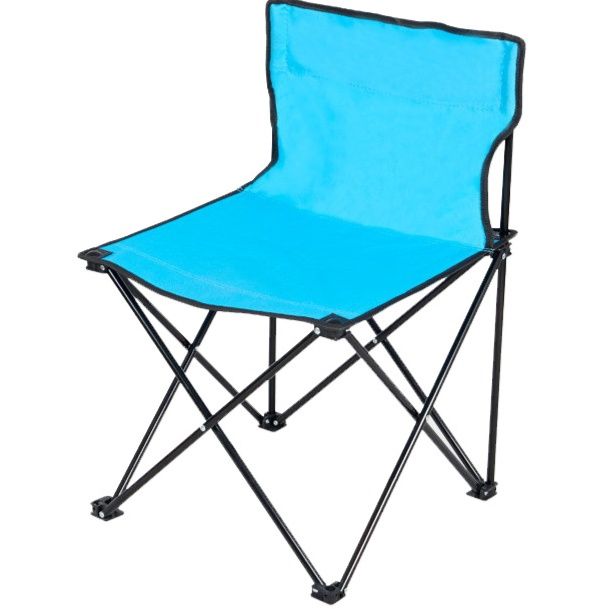 アウトドアチェア 軽量折りたたみ式背もたれ付きコンパクト携帯椅子