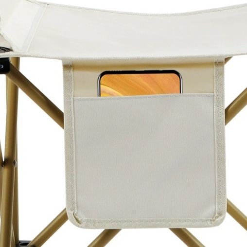 アウトドアチェア 背もたれ付き折りたたみ式軽量コンパクト携帯椅子