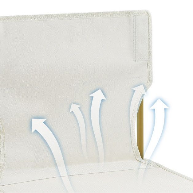 アウトドアチェア 背もたれ付き折りたたみ式軽量コンパクト携帯椅子