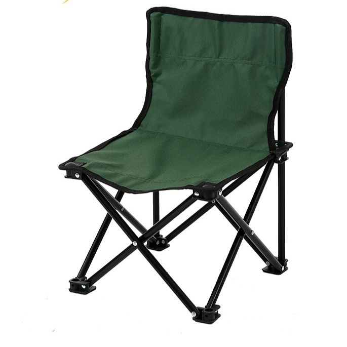 アウトドアチェア 軽量折りたたみ式背もたれ付きコンパクト携帯椅子