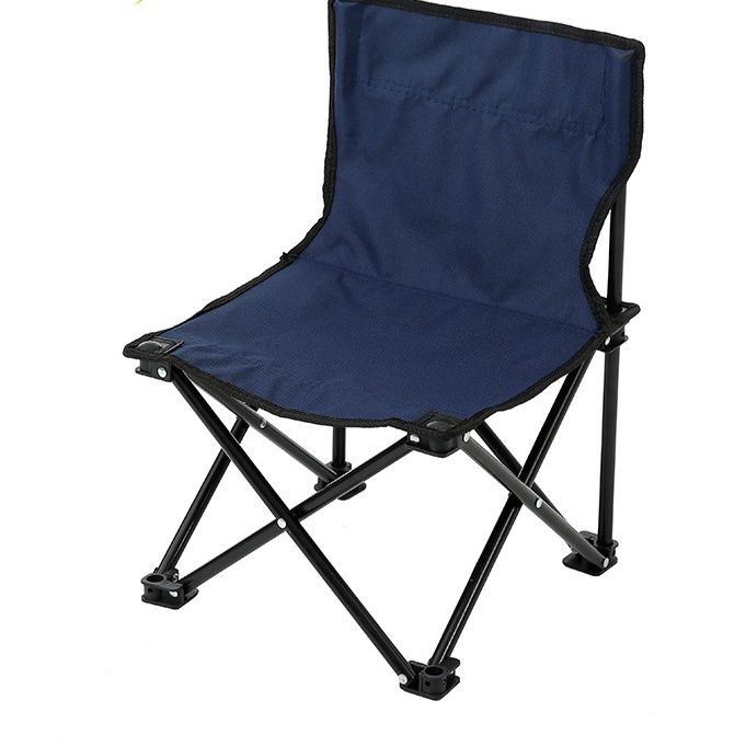 アウトドアチェア 軽量折りたたみ式背もたれ付きコンパクト携帯椅子
